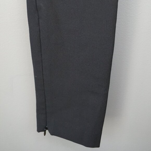 New Rag & Bone Rebecca Zip Vent Slim Fit Mid Rise Pants in Black size 4 - Picture 8 of 16